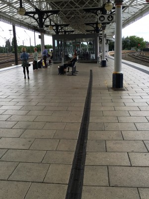 Railway station, York, UK, 20107