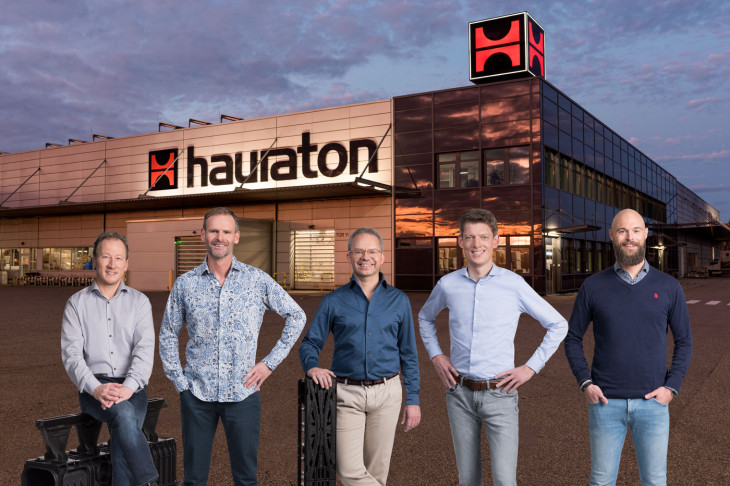 HAURATON Management Board:
From left to right: Patrick Wieland, Michael Schenk, Marcus Reuter, Christoph Ochs, Marcel Flattich